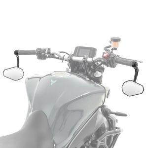 Motorsykkel Bar endespeil ECE / bakspeil Zaddox SP6 par DPL38