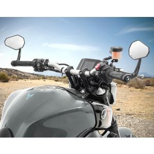 Motorsykkel Bar endespeil ECE / bakspeil Zaddox SP6 par DNP1 DI007