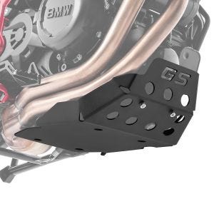 Motorschutz für BMW F 700 GS 13-17 Motoguard Aluminium Bugspoiler Unterbodenschutz schwarz_1