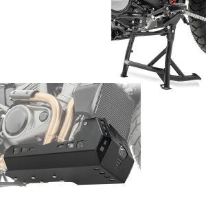 Motorbeskyttelse + hovedstativ egnet for Harley Davidson Pan America 1250 / Special 21-24 Motoguard svart