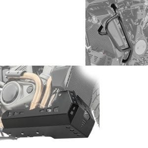 Motorbeskyttelse + crashbar ML egnet for Harley Davidson Pan America 1250 / Special 21-24 Motoguard svart