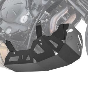 Motorbeskyttelse egnet for Kawasaki Versys 15-21 Motoguard XU1 aluminium sort