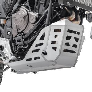 Motorschutz passend für Yamaha Tenere 700 World Raid 22-23 Unterfahrschutz Aluminium SK12 silber Motoguard