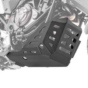 Motorbeskyttelse egnet for Yamaha Tenere 700 21-24 underkjøringsbeskyttelse aluminium SK2 svart Motoguard