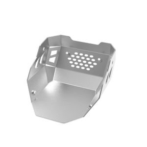 Motorschutz passend für CFMOTO 450 MT 24-25 Unterfahrschutz Aluminium Motoguard CM6 silber