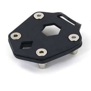 Sidestøttefotforlengelse egnet for Royal Enfield Himalayan 17-24 sidestativ platestøtteforlengelse Motoguard FV10