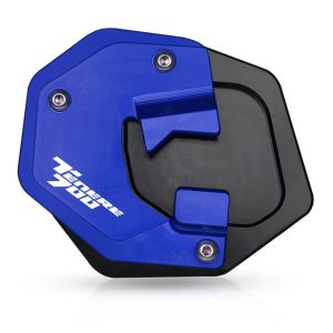 Sidestøttefotforlengelse egnet for Yamaha Tenere 700 19-24 Sidestøtteplatestøtteforlengelse Motoguard blå