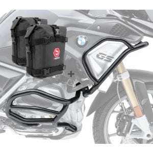 Set Sturzbügel + Taschen XL4 für BMW R 1200 GS 17-18 Schutzbügel oben unten Motoguard_1