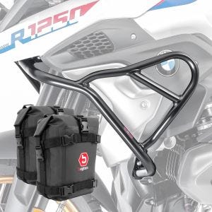 Set Verkleidungsschutzbügel + Taschen XL für BMW R 1200 GS Rallye 17-18 Motoguard_1