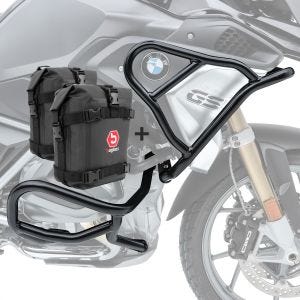 Set Sturzbügel + Taschen L3 für BMW R 1200 GS Exclusive 17-18 Schutzbügel oben unten Motoguard_1