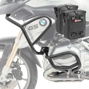 Set Sturzbügel + Taschen L2 für BMW R 1200 GS 13-16 Schutzbügel oben unten Motoguard CB4_1
