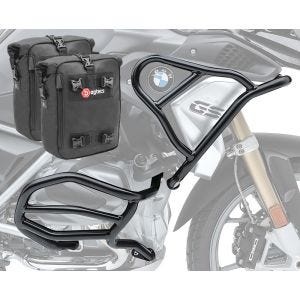 Set Sturzbügel + Taschen XL5 für BMW R 1200 GS 17-18 Schutzbügel oben unten Motoguard CB4_1