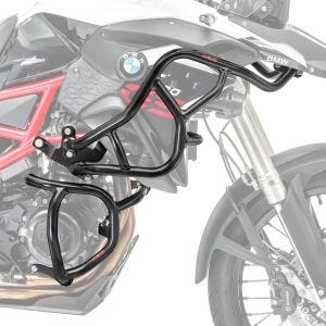 Crash bar sett egnet for BMW F 800 GS 08-12 topp- og bunnbeskyttelsesstenger Motoguard
