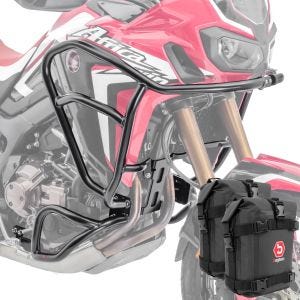 Set Sturzbügel XL + Taschen für Honda Africa Twin CRF 1000 L 16-19 Schutzbügel oben unten Motoguard_1