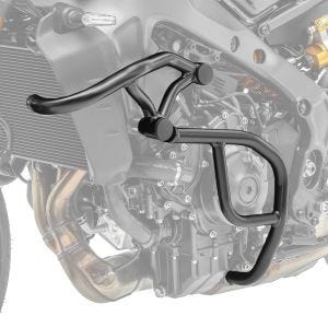 Crash bar egnet for Yamaha MT-09 21-23 topp og bunn Motoguard X21 svart