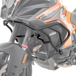 Fairing beskyttelsesstang X21 egnet for KTM 1290 Super Adventure R / S 21-24 tankbeskyttelsesstang topp svart