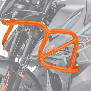 Fairing beskyttelsesstang egnet for KTM Adventure 890 R 21-22 tankbeskyttelsesstang topp oransje CLM