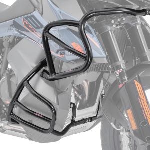 Crash bar sett egnet for KTM 890 Adventure / R 21-22 CLM topp og bunn Motoguard crash bars svart