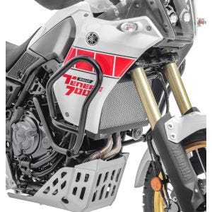 Crash bar egnet for Yamaha Tenere 700 19-24 motor beskyttelse bar Motoguard MK12 svart DPL4