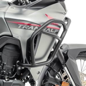 Crash bar egnet for Honda Transalp XL 750 23-24 Tank beskyttelse bar Motoguard HG14 svart DPL2