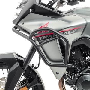 Crash bar egnet for Honda Transalp XL 750 23-24 Tank beskyttelse bar Motoguard HG14 svart DPL4