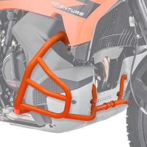 Crash bar egnet for KTM 790 / 890 Adventure / R 23-24 Motor beskyttelse bar Motoguard SG32 oransje