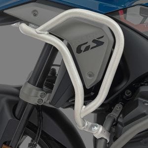 Øvre kollisjonsstang egnet for BMW R 1300 GS 23-24 tankbeskyttelsesstang HG34 Motoguard sølv