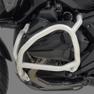 Crash bar egnet for BMW R 1300 GS 23-24 motor beskyttelse bar Motoguard SG35 sølv