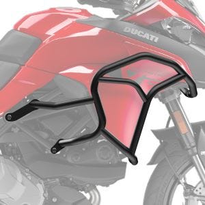 Crash bar øvre egnet for Ducati Multistrada V2 / S 22-24 tank beskyttelse bar HG48 Motoguard svart