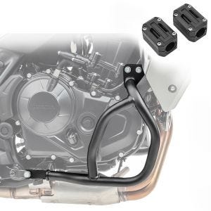Sett med kollisjonsbøyler + beskytter egnet for Honda Transalp XL 750 23-24 motorbeskyttelse Motoguard SG24