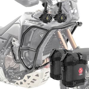 Sett med håndtak + ekstra frontlykter + håndtak bag egnet for Yamaha Tenere 700 World Raid 22-24 Motoguard HG15