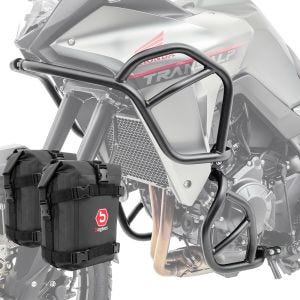 Sett med håndtak + vesker som passer for Honda Transalp XL 750 23-24 Motoguard SK2
