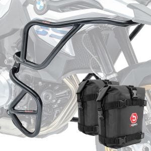 Sett med styrbøyler + bagger som passer til BMW F 800 GS 2024 Motoguard