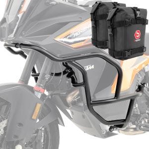 Sett med håndtak + vesker som passer for KTM 1290 Super Adventure S / R 21-24 Motoguard KT27 svart