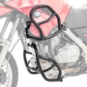 Crash bar sett egnet for BMW F 650 GS 00-07 topp og bunn Motoguard beskyttelsesstang svart SG53