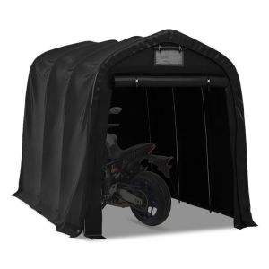 Motorsykkelteltgarasje Motoguard MG1 motorsykkelgarasje universal 1,6x2,4m PVC svart