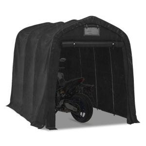 Motorsykkelteltgarasje Motoguard MG2 motorsykkelgarasje universal 1,6x2,4m PE svart