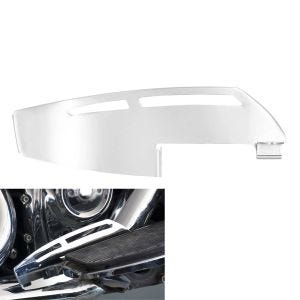 Hælbeskyttelse førerfotbrett egnet for Indian Scout Bobber 18-23 Craftride FS1 krom