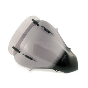 Vario turskjerm egnet for Kawasaki ZRX 1200 S 01 turskjerm "VT" MRA røykgrå