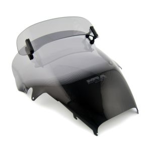 Vario turskjerm egnet for Honda VFR 800 98-01 turskjerm "VT" MRA røykgrå