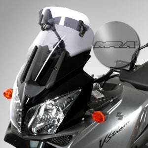 Vario turskjerm egnet for Kawasaki KLV 1000 04-06 turskjerm "VT" MRA røykgrå