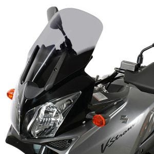 Turskjerm egnet for Suzuki V-Strom 1000 04-07 frontrute "T" MRA røykgrå