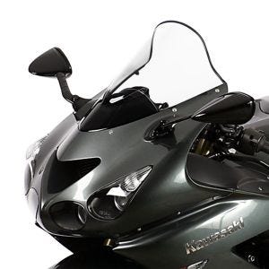 Racing skjerm egnet for Kawasaki ZX 14 R 06 - kåpeskjerm "R" MRA fargeløs