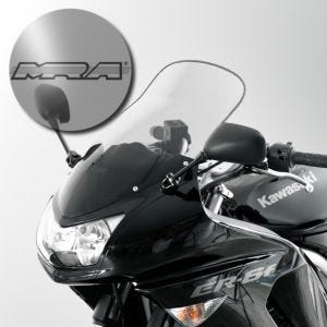 Turskjerm egnet for Kawasaki ER 6F 06-08 frontrute "T" MRA røykgrå