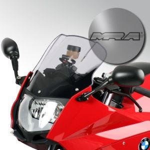 Turskjerm egnet for BMW F 800 ST 06-12 frontrute "T" MRA røykgrå
