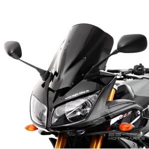 Racing skjerm egnet for Yamaha FZ 1 Fazer 06- kåpeskjerm "R" MRA svart