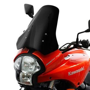 Turskjerm egnet for Kawasaki Versys 650 06-09 frontrute "T" MRA svart