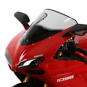 Racing skjerm egnet for Ducati 1098 07-11 kåpeskjerm "R" MRA fargeløs