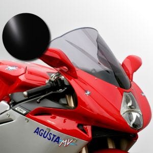 Racing skjerm egnet for MV Agusta F4 1000 04-07 kåpeskjerm "R" MRA svart