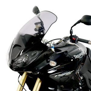 Turskjerm egnet for Triumph Tiger 1050 /SE /Sport 06-15 frontrute "TM" MRA røykgrå